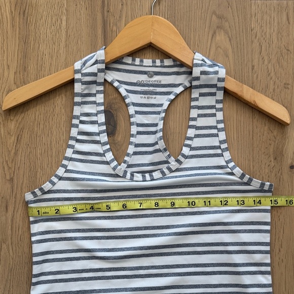 Striped Racerback Workout Tank – Women’s Activewear - Picture 6 of 6